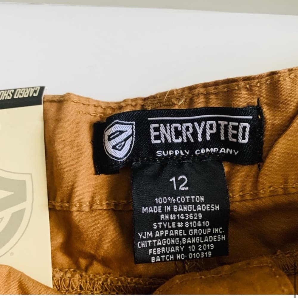 Brown Cargo Shorts for Men‎ - Thumbnail 5