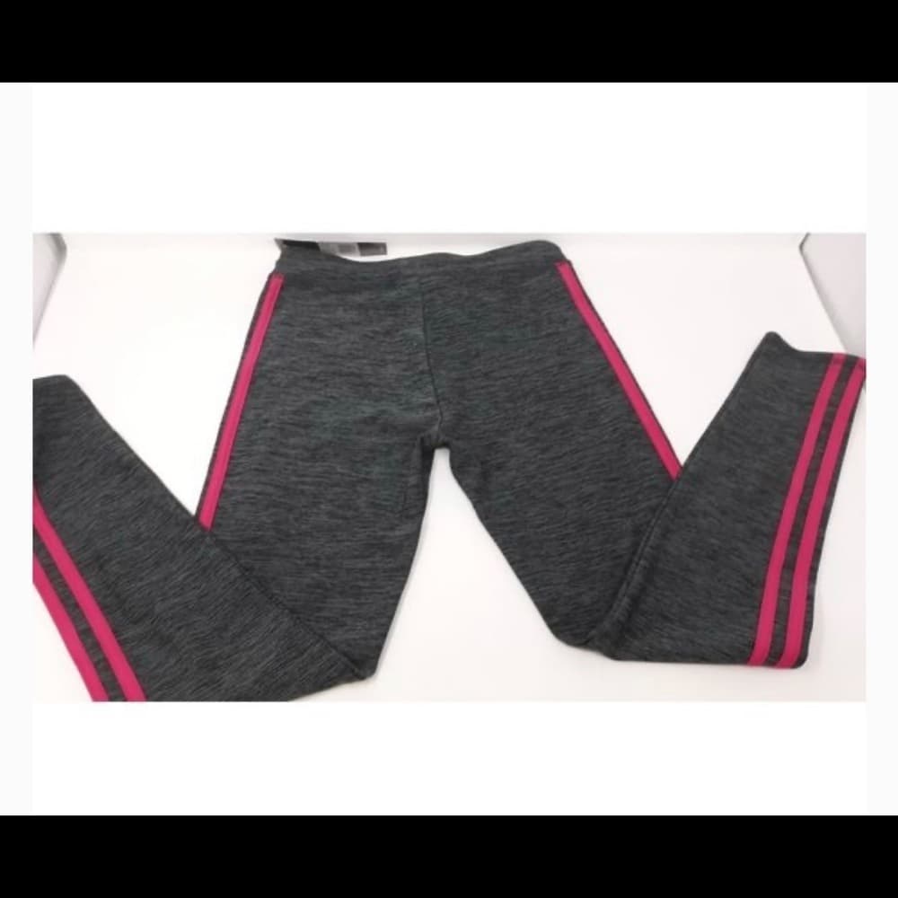 Adidas Girls' Performance Tight Legging - Thumbnail 4