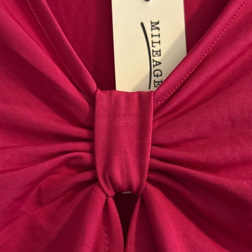Red Long Sleeve Top - Thumbnail 3