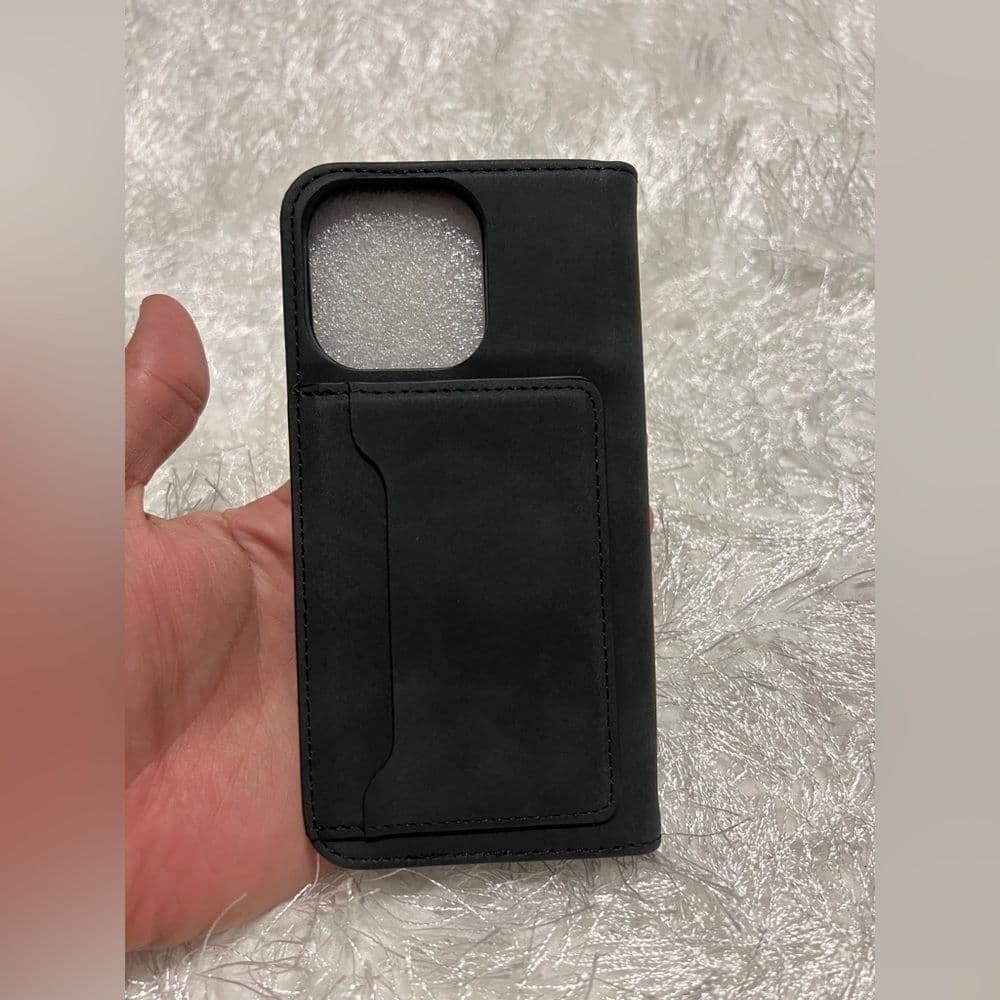 IPhone 13 Pro 6.1 Black Wallet Case - Thumbnail 2