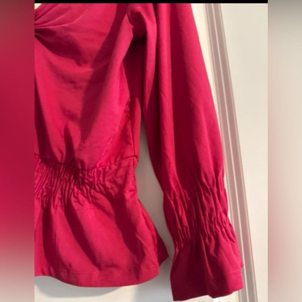 Red Long Sleeve Top - Thumbnail 5