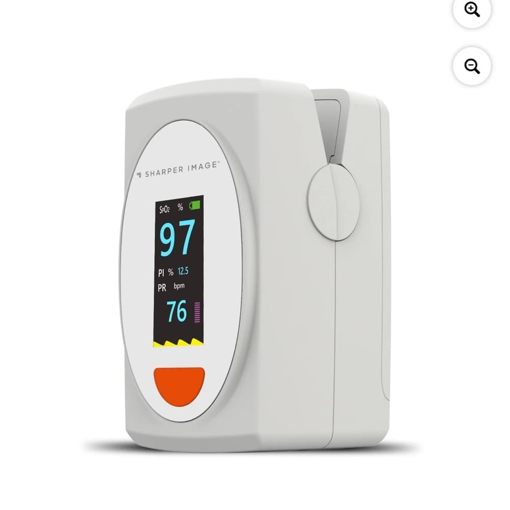 Sharper Image White Digital Oximeter - Thumbnail 6