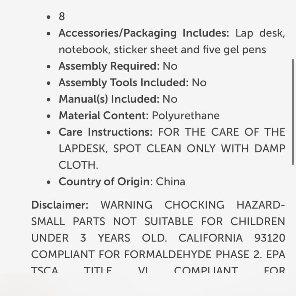 3C4G Holographic Lap Desk and‎ Stationery Set - Thumbnail 3