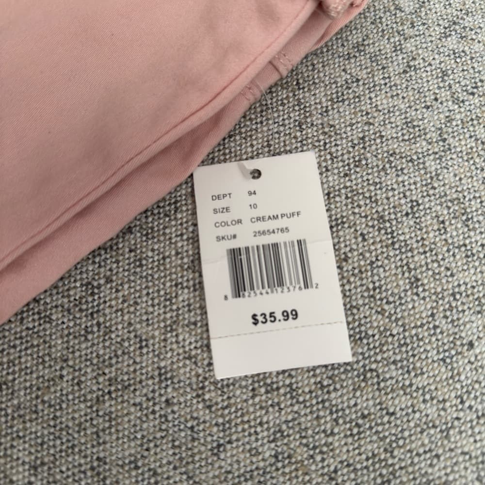 YMI Pink Ankle Cropped‎ Jeans Stretchy Fit - Thumbnail 5