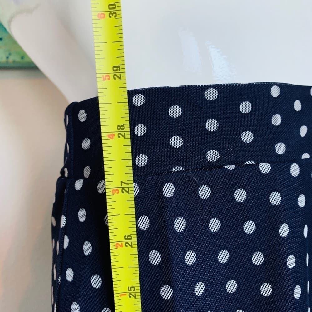 Women’s blue polka dot skirt L - Thumbnail 6