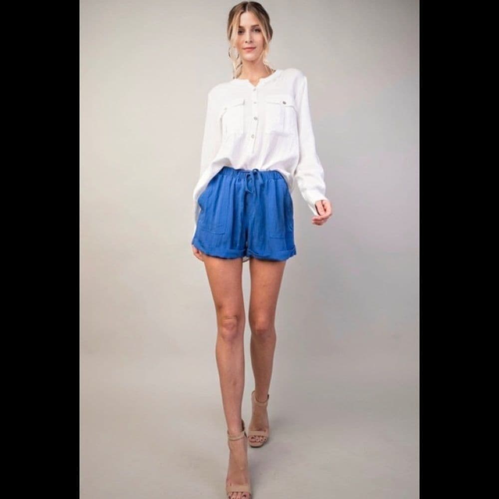 Women's Royal Blue Shorts