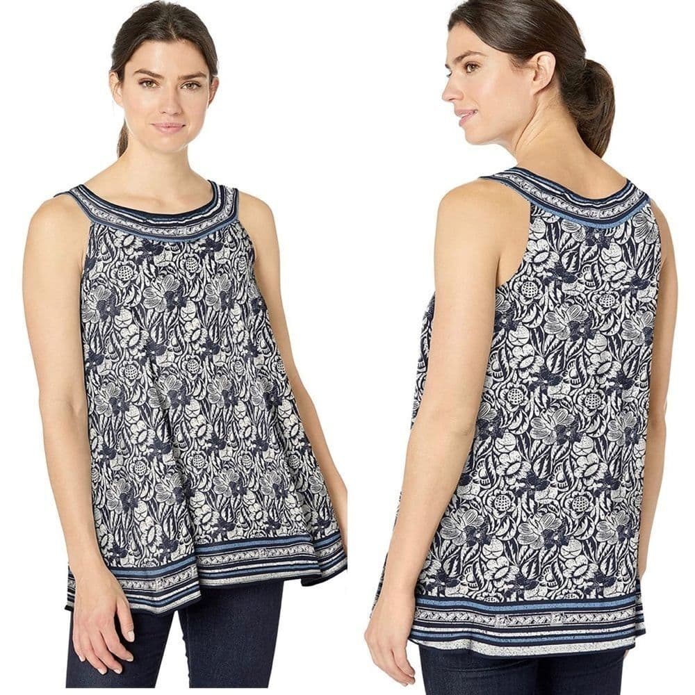 Max Studio Women'sPrinted Matte Jersey Tra…