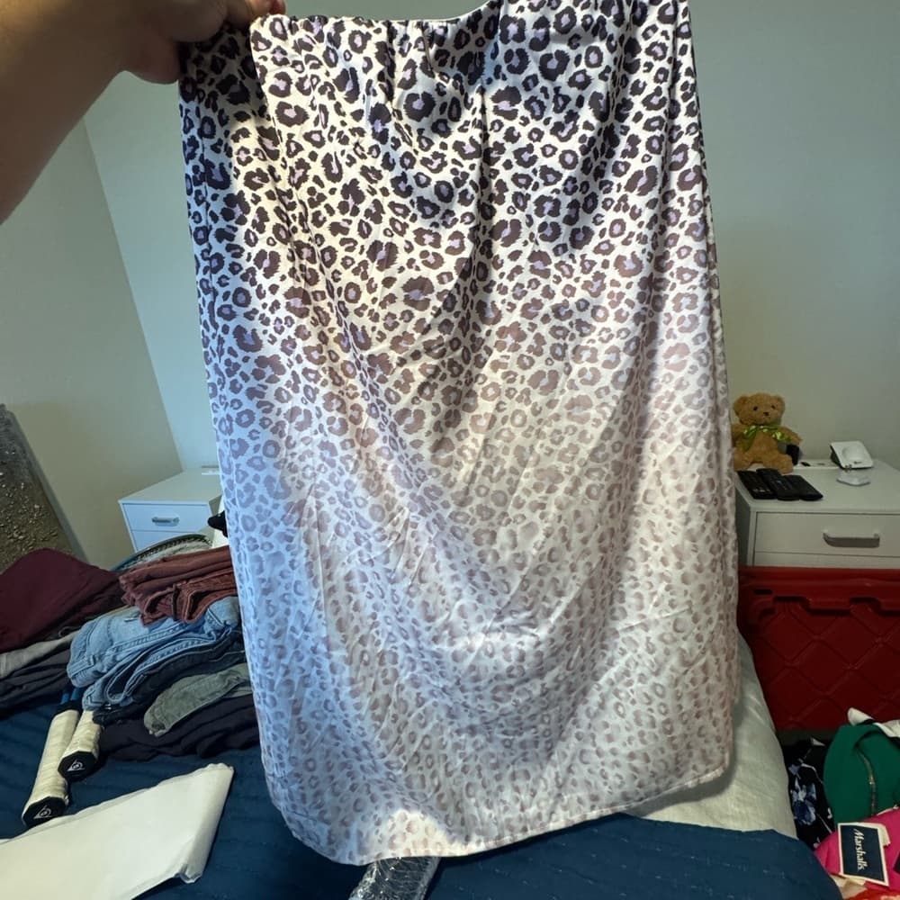 WD.NY Black and White Pleated Midi Skirt Cocktail - Thumbnail 7