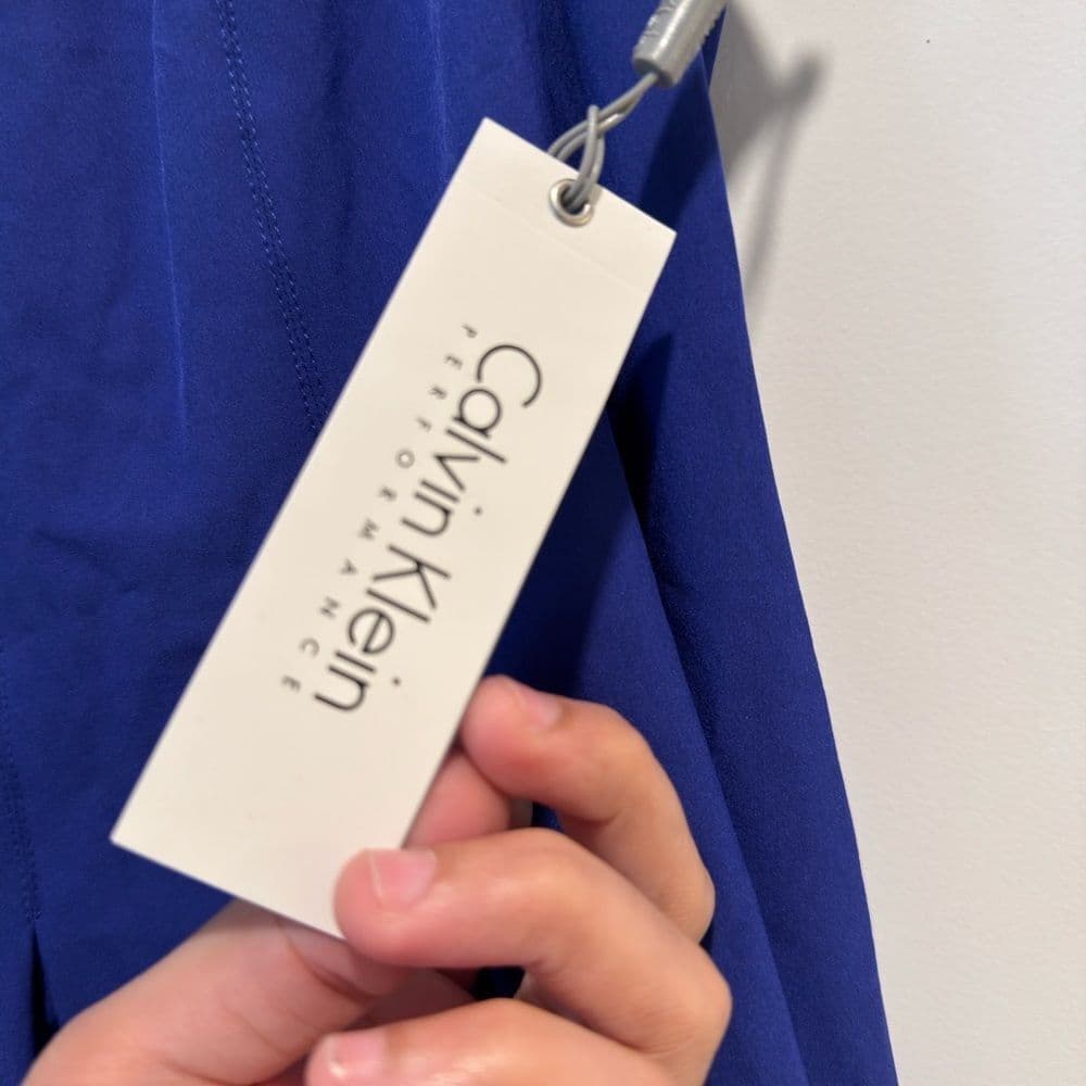 Calvin Klein Vibrant Blue Blouse - Thumbnail 4