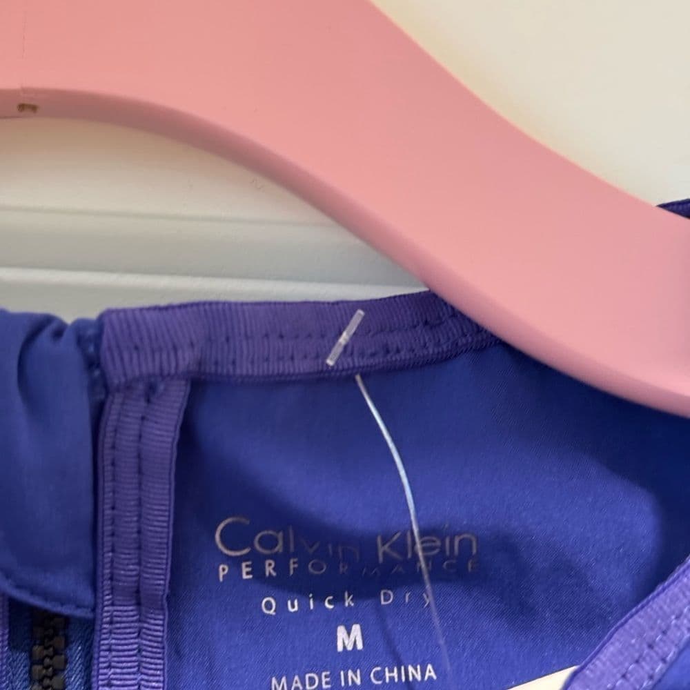Calvin Klein Vibrant Blue Blouse - Thumbnail 5