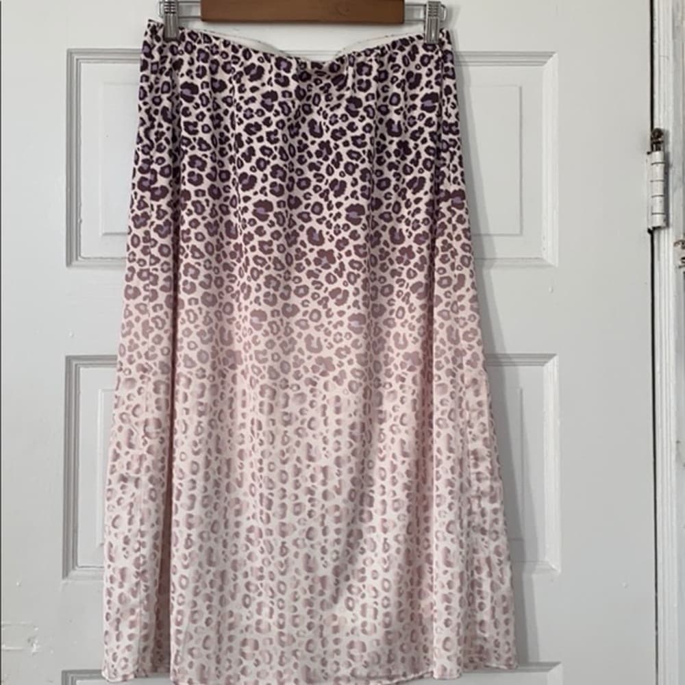 WD.NY Black and White Pleated Midi Skirt Cocktail - Thumbnail 3