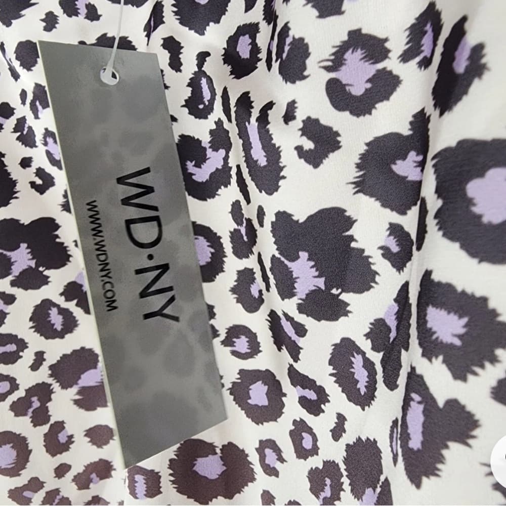 WD.NY Black and White Pleated Midi Skirt Cocktail - Thumbnail 6
