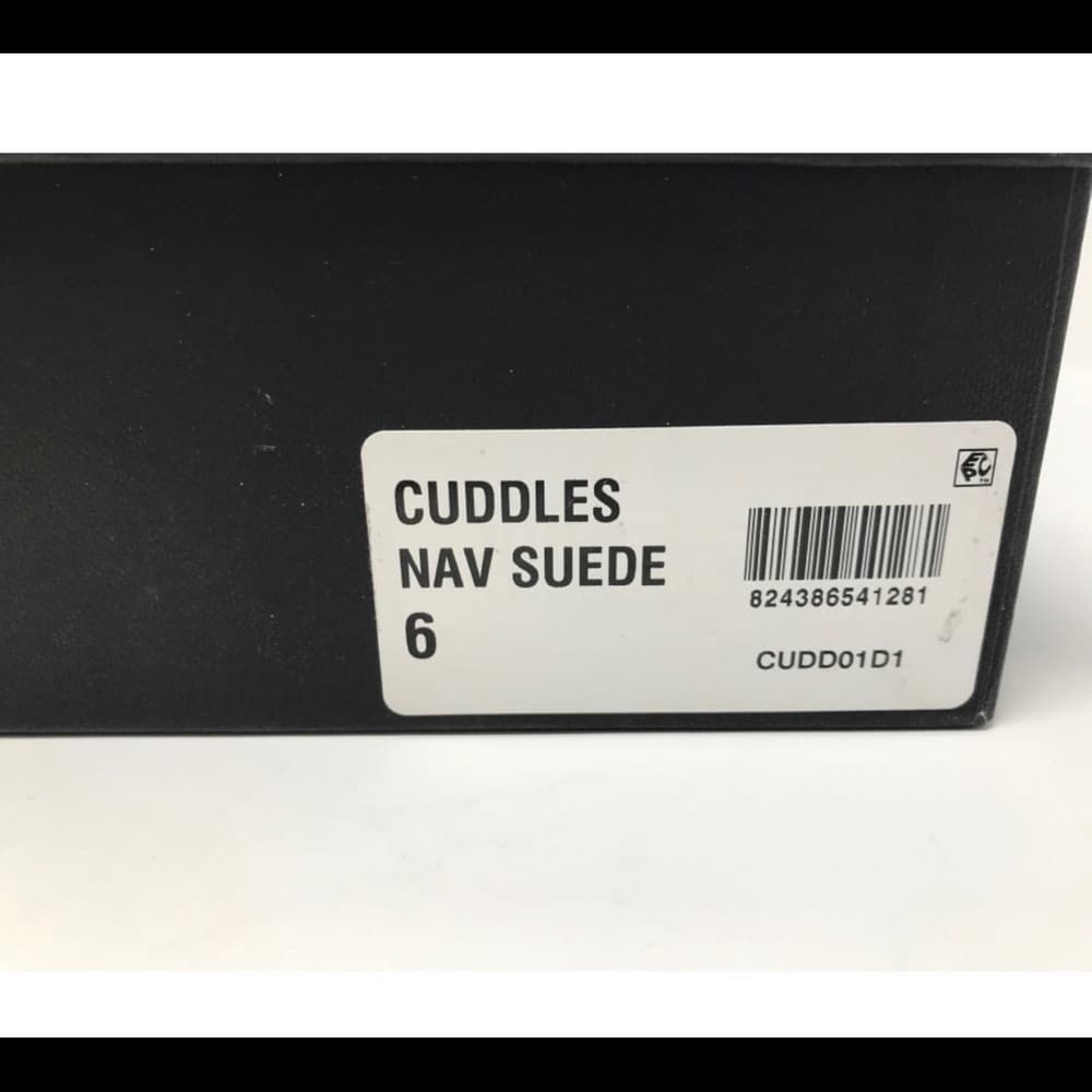 Steven‎ Madden Cuddles Navy Suede - Thumbnail 7