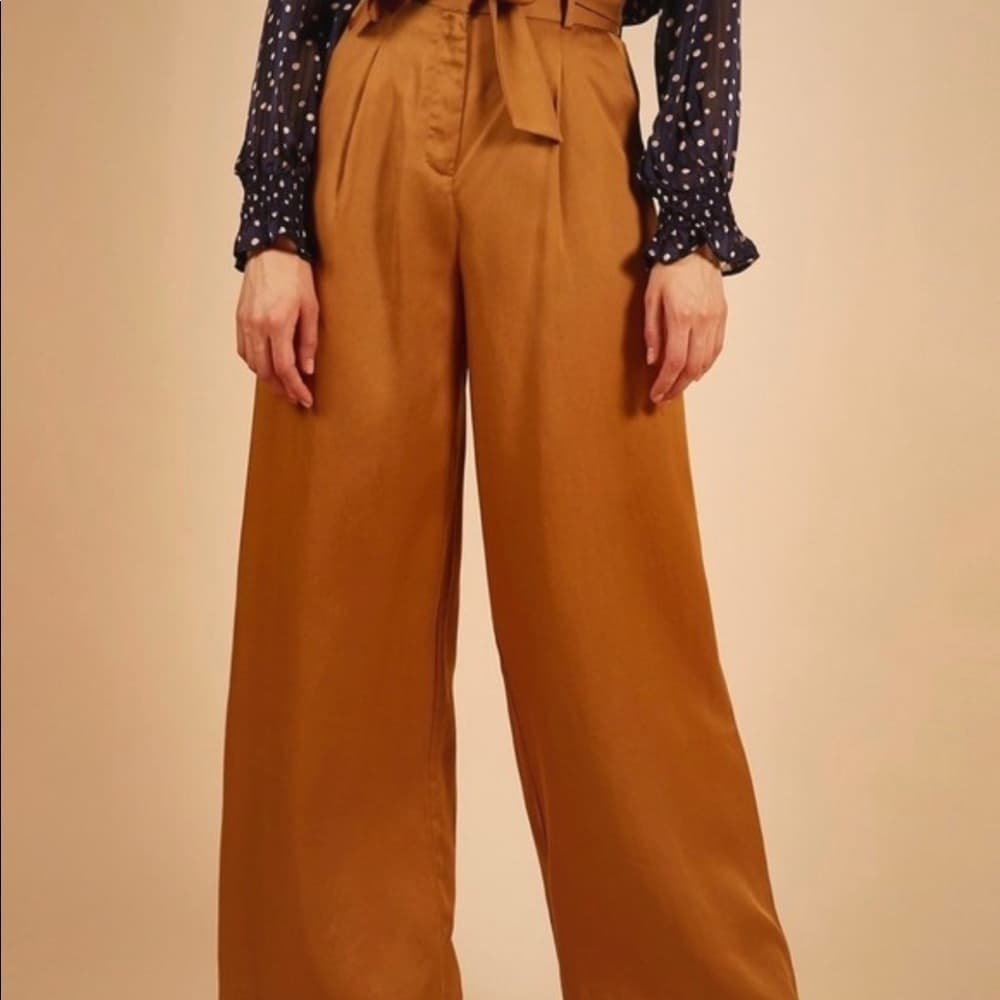 Perline Wide-leg Women's trouser - Thumbnail 4