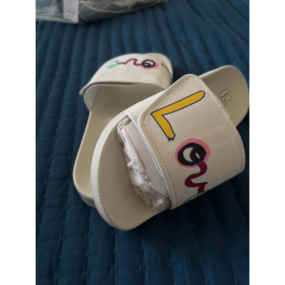 Women's Unbranded Slides‎ Size 6 White - Thumbnail 5
