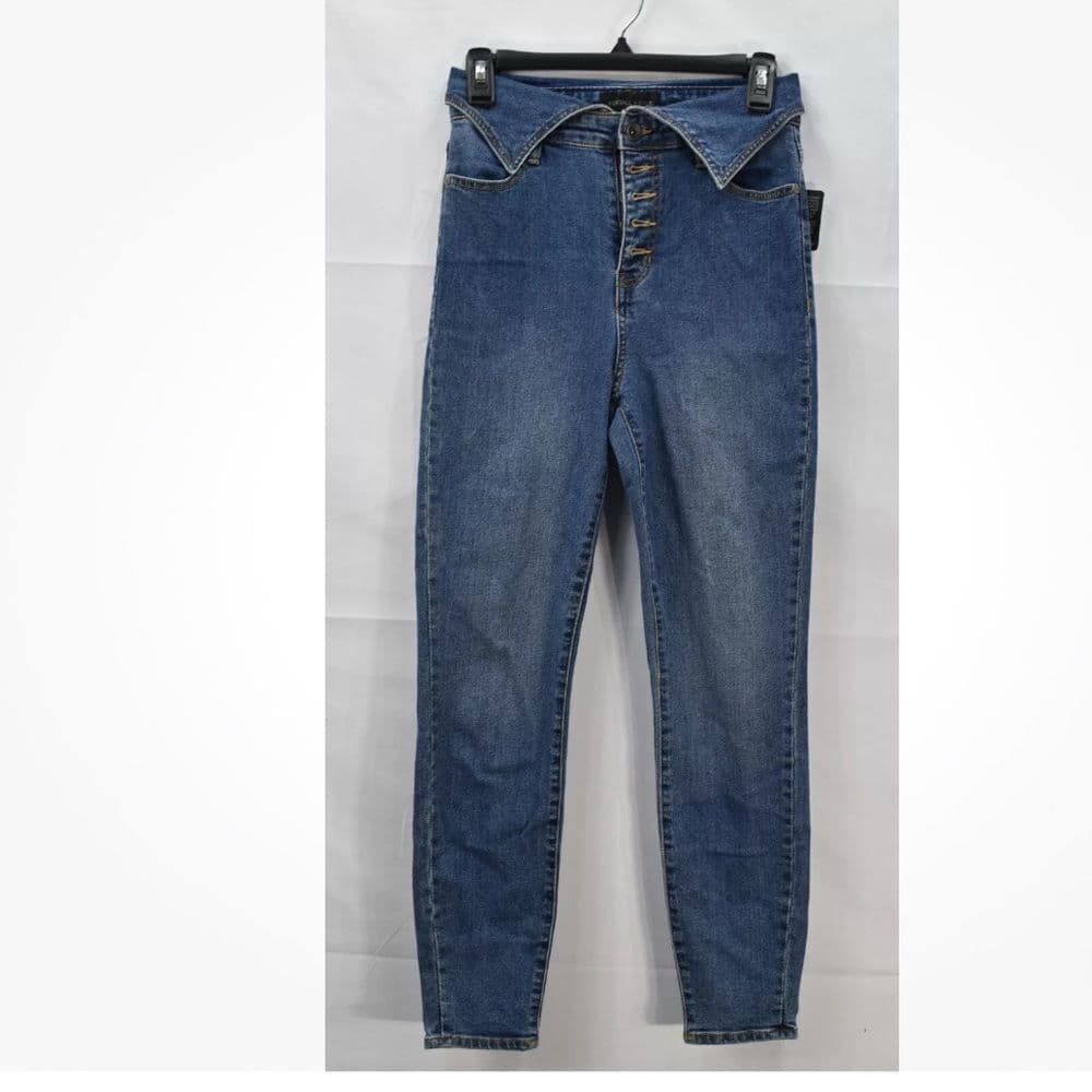 Kendall & Kylie Indigo Button-Up Jeans - Thumbnail 5