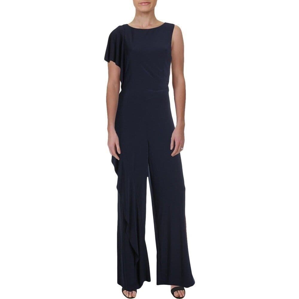 🆕RALPH LAUREN Ruffled Flutter Sleeves Jumpsuit - Thumbnail 4