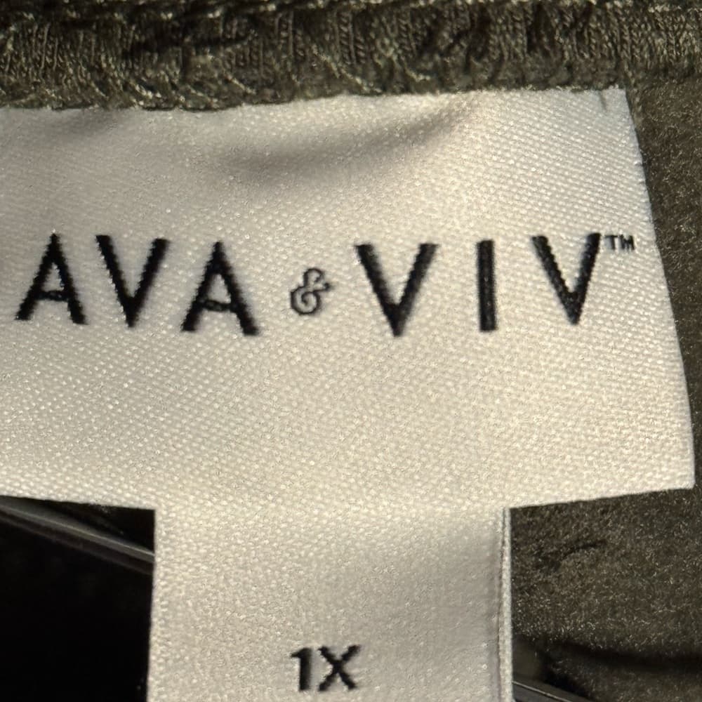 Ava & Viv Green Cargo Pants - Thumbnail 6