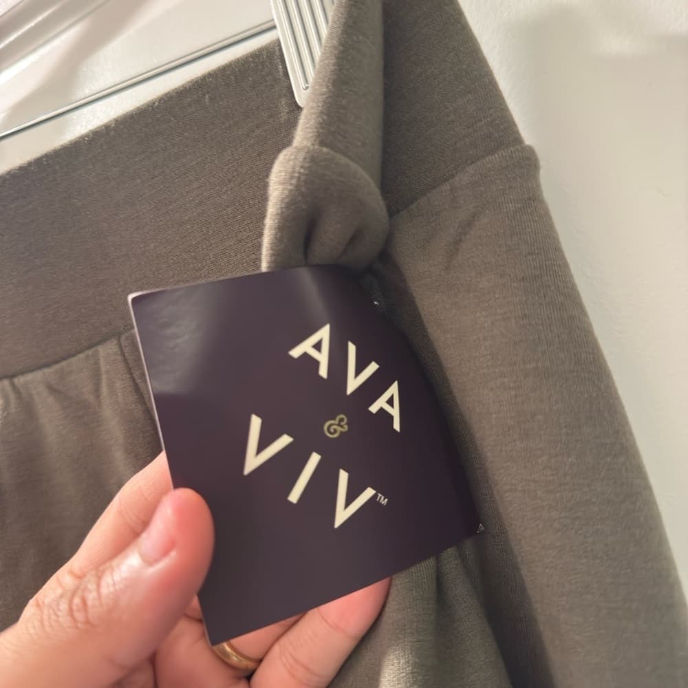 Ava & Viv Green Cargo Pants - Thumbnail 4