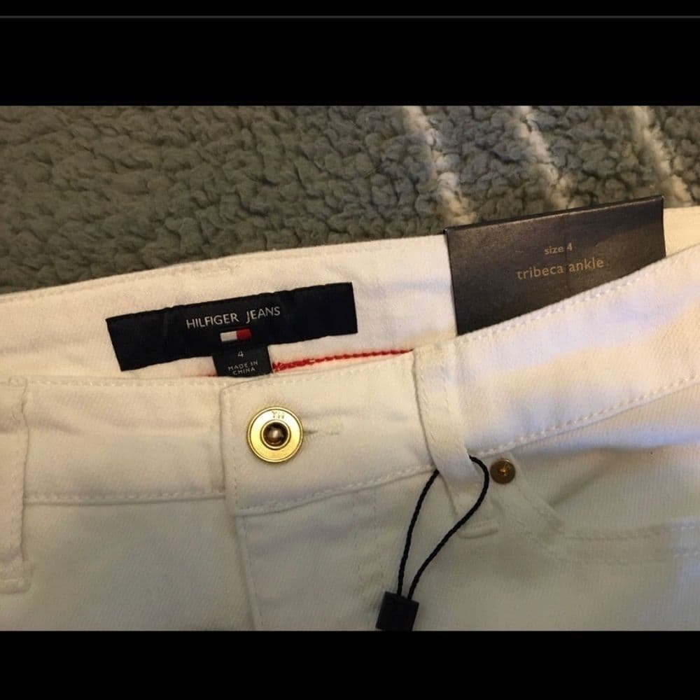 Tommy Hilfiger woman’s White Denim pants - Thumbnail 4