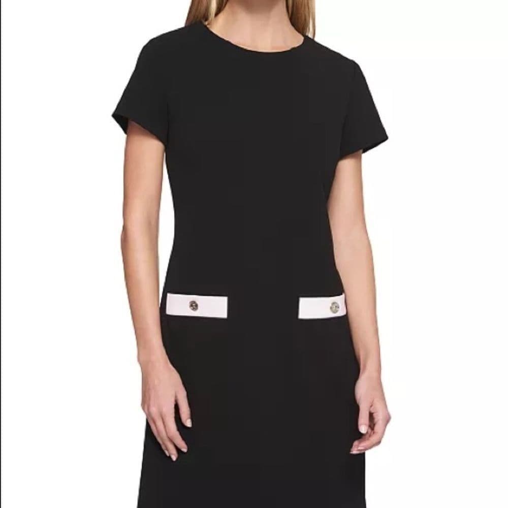 Tommy Hilfiger Faux-Pocket Shift Dress - Thumbnail 2