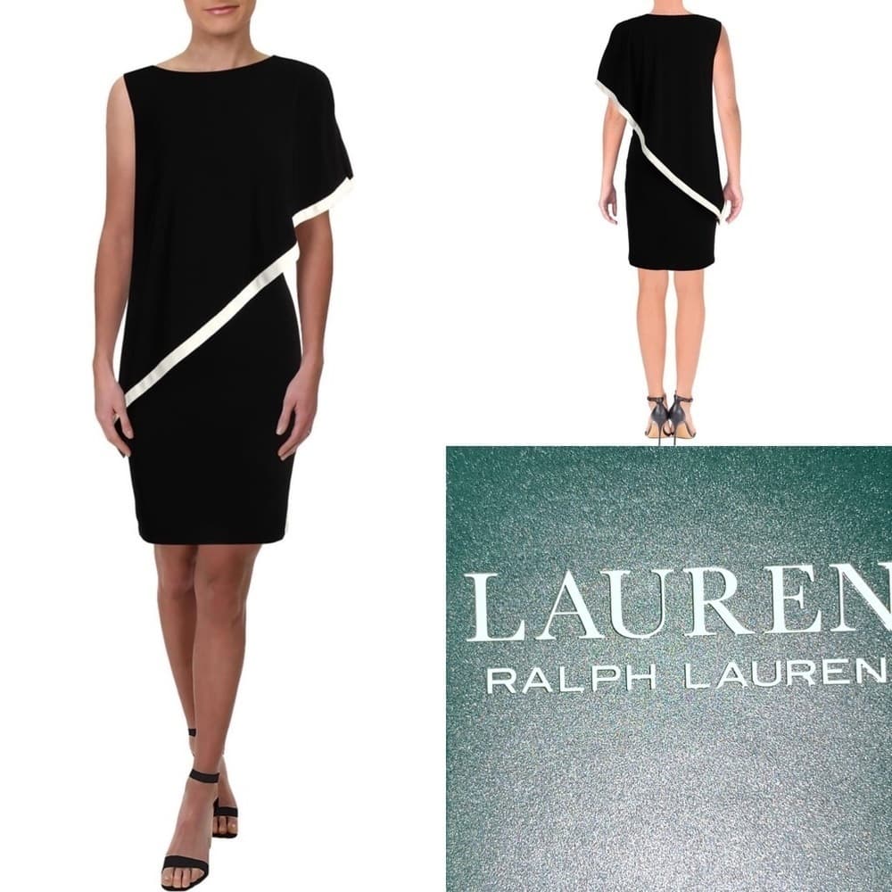 🆕Lauren‎ Ralph Lauren Womens Timna Cocktail Dress