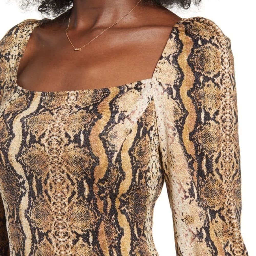 🆕Speechless Snakeprint Fit & Flare Dress - Thumbnail 5