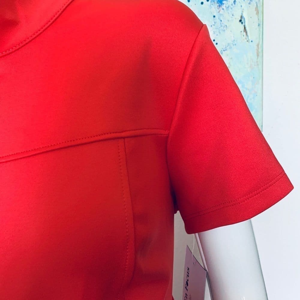 🆕 En Focus Studio Women's Red Dress - Thumbnail 7