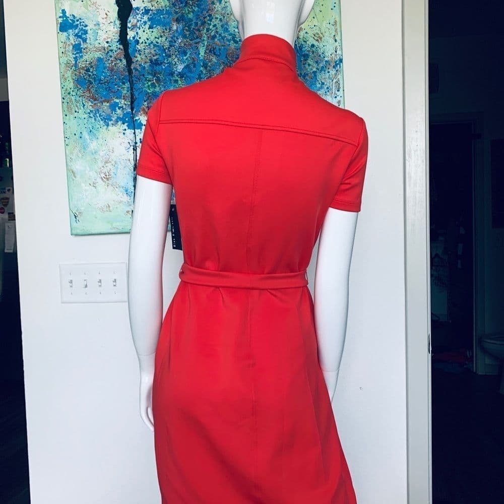 🆕 En Focus Studio Women's Red Dress - Thumbnail 2