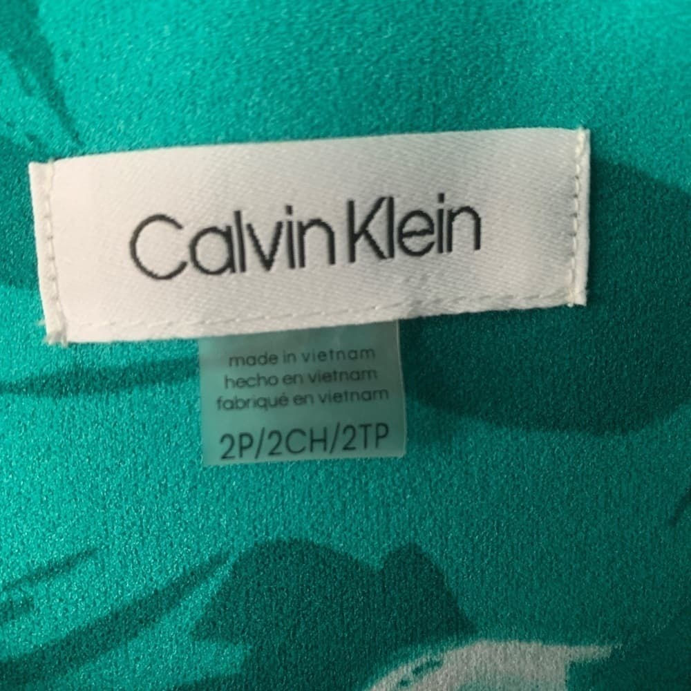 Calvin Klein Petite Floral-Print Sheath Dress - Thumbnail 7