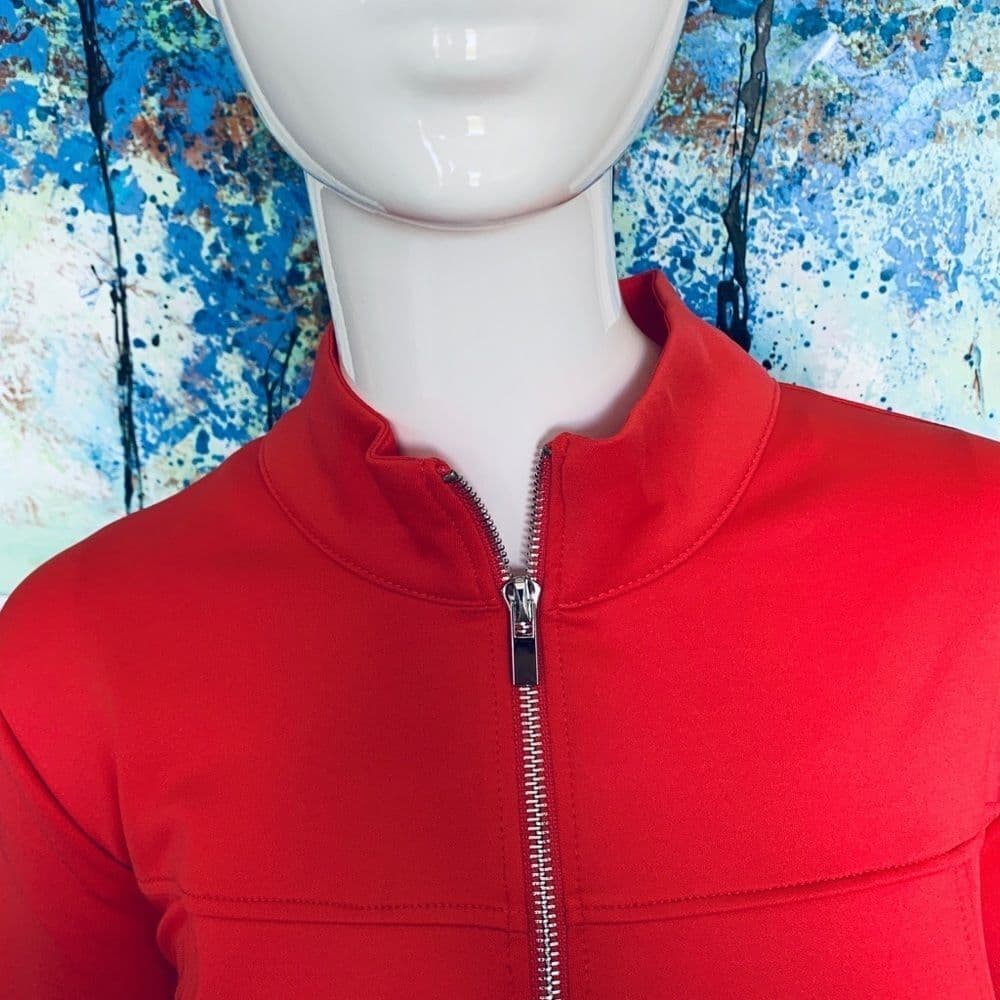 🆕 En Focus Studio Women's Red Dress - Thumbnail 6
