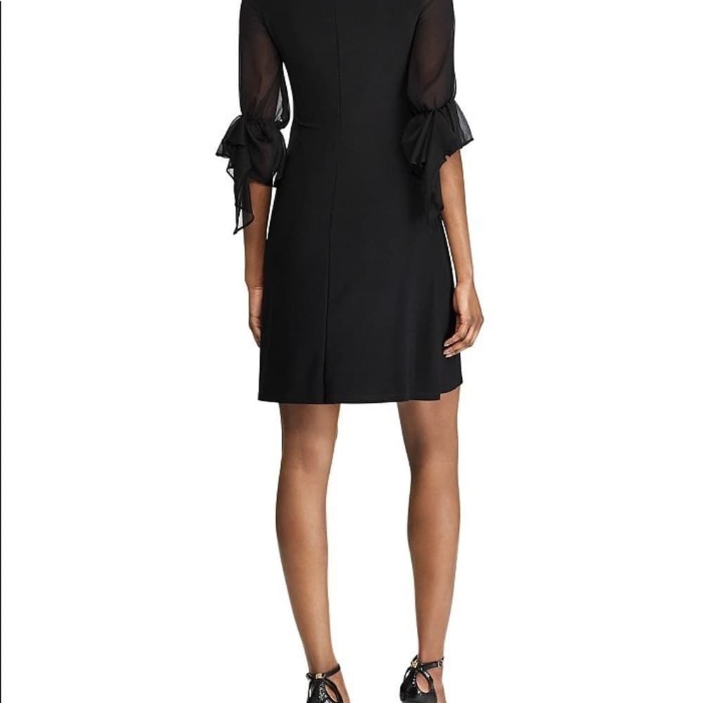 🆕‎ Lauren Ralph Lauren Ruffled Georgette-Slv Dress - Thumbnail 5