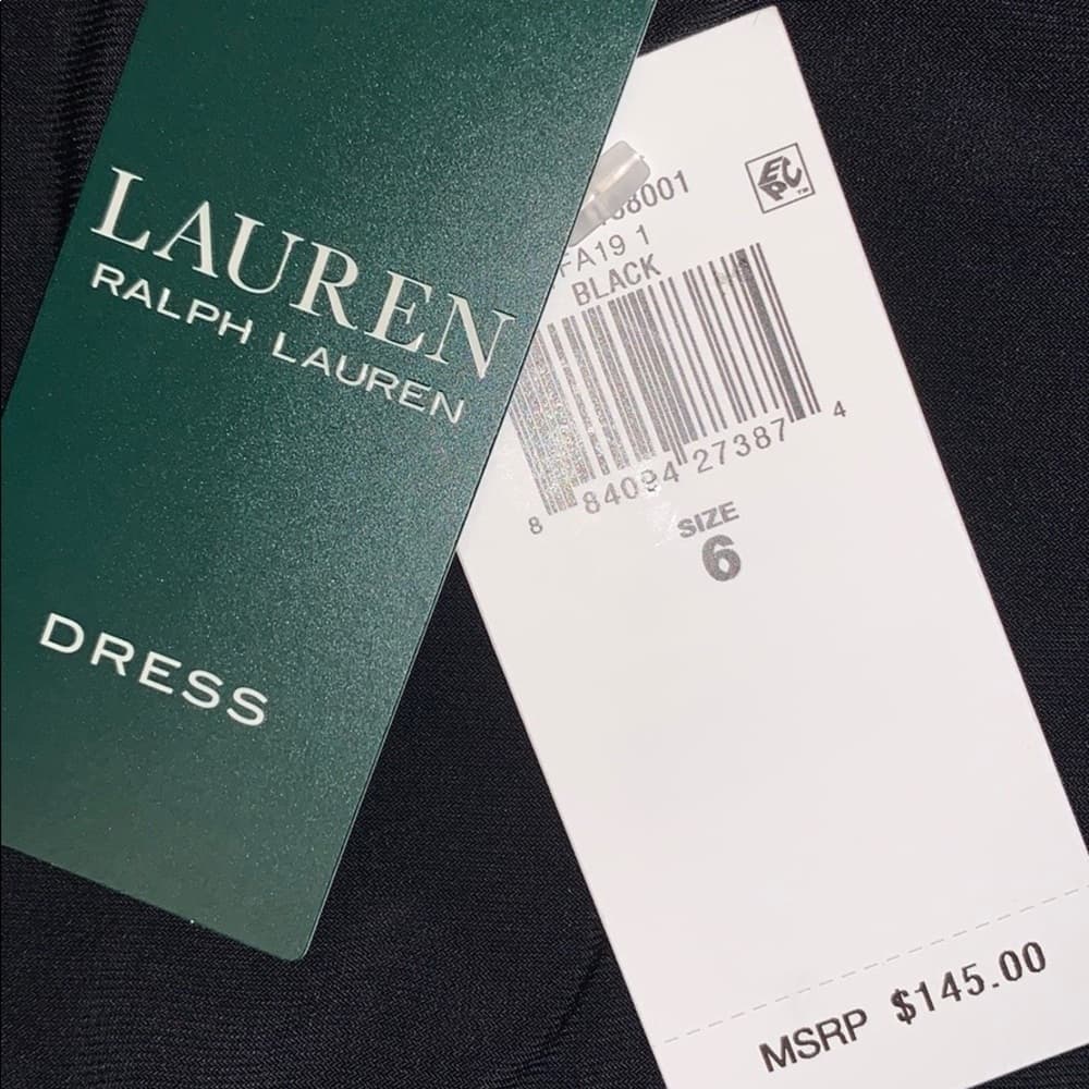 🆕‎ Lauren Ralph Lauren Ruffled Georgette-Slv Dress - Thumbnail 3