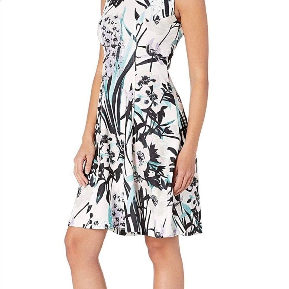 🆕 Tommy Hilfiger Women's Delphinium Print Dress - Thumbnail 2