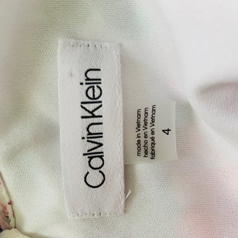 Calvin Klein Women's Floral A-Line‎ Dress - Thumbnail 11