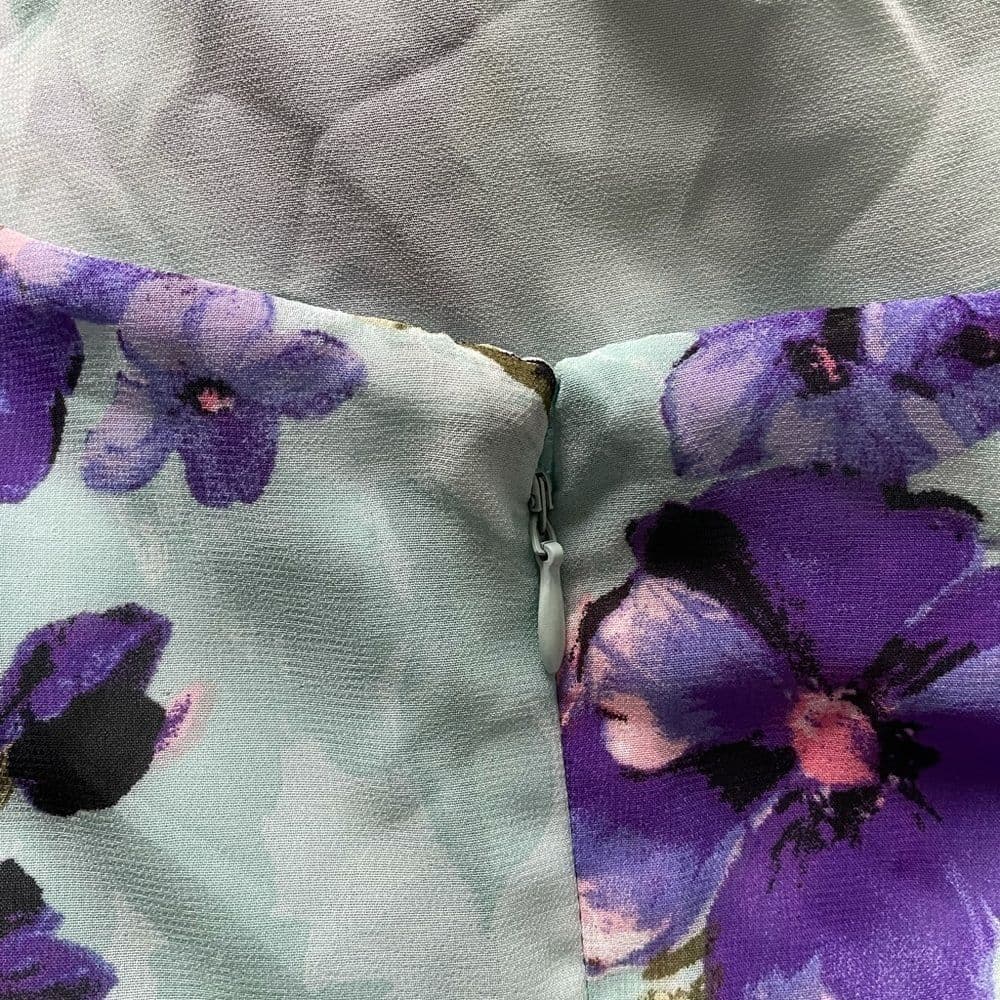 Anne Klein Floral Midi Dress - Thumbnail 4