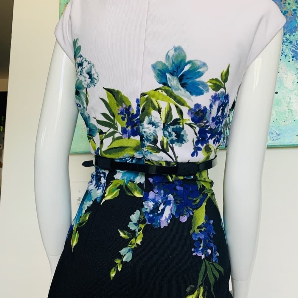 🆕 Connected Apparel‎ Women's Floral dress - Thumbnail 5