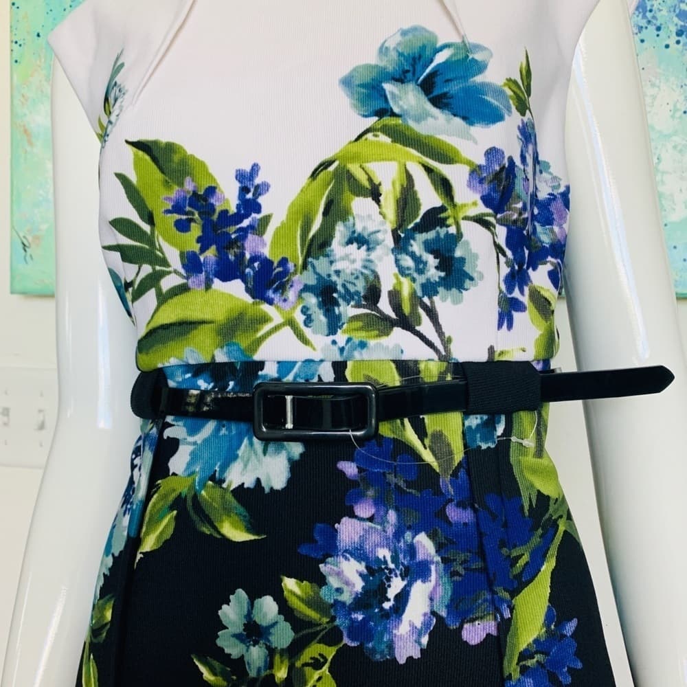 🆕 Connected Apparel‎ Women's Floral dress - Thumbnail 3
