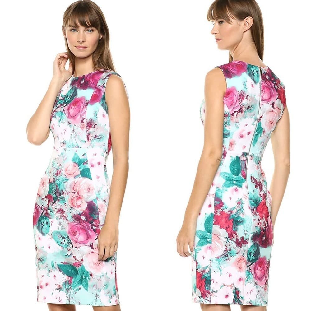 Woman's CALVIN KLEIN Floral Dress