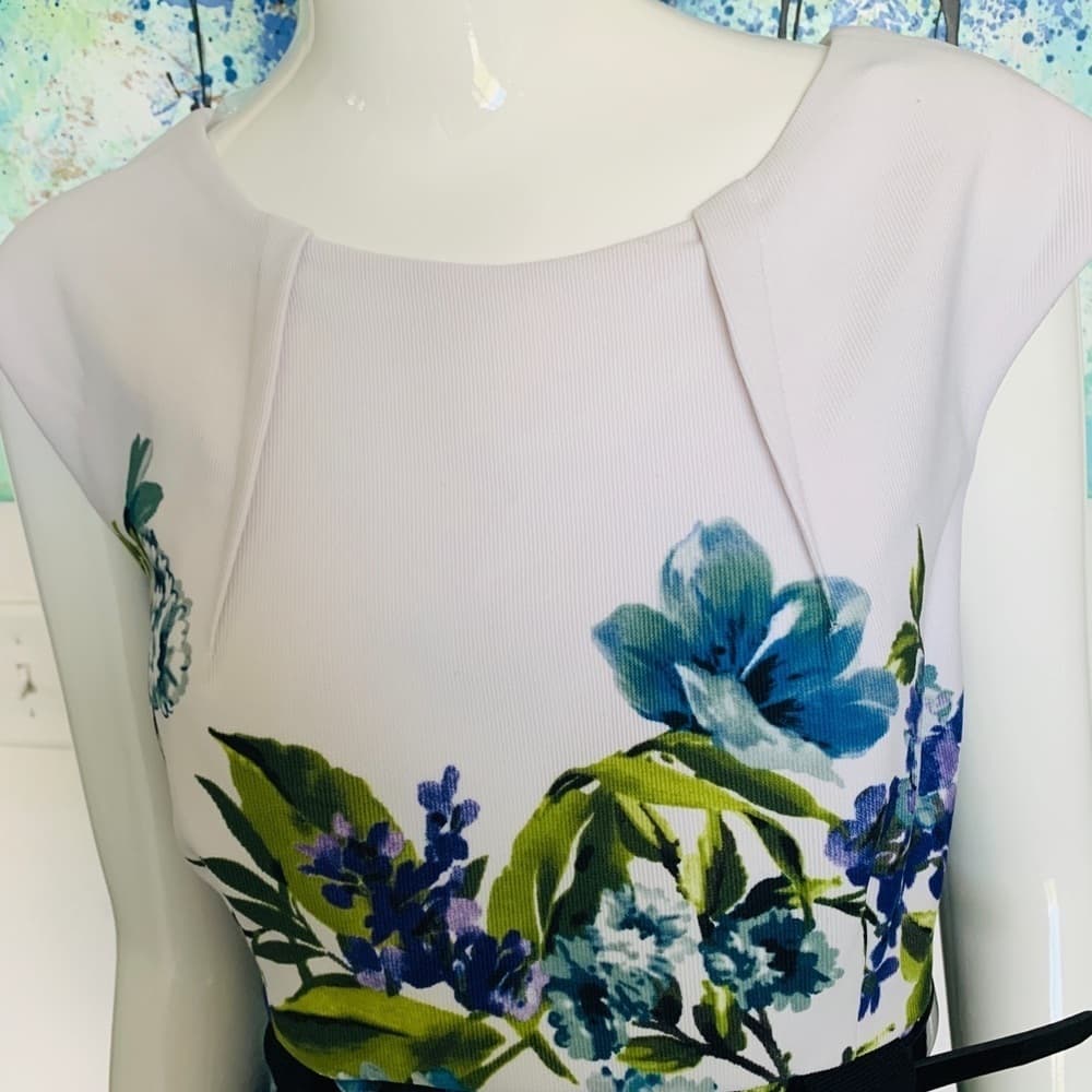 🆕 Connected Apparel‎ Women's Floral dress - Thumbnail 8