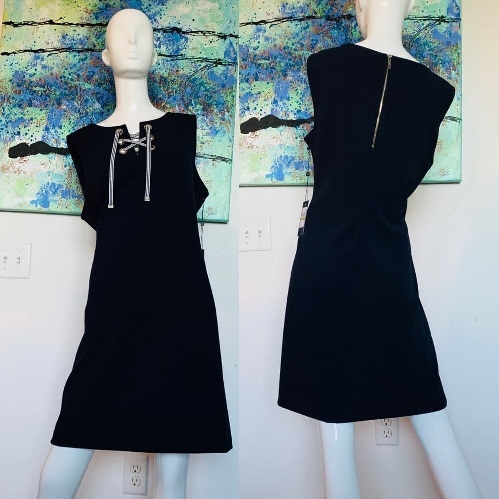 Women’s Tommy Hilfiger navy blue dress 04 - 14 - Thumbnail 3