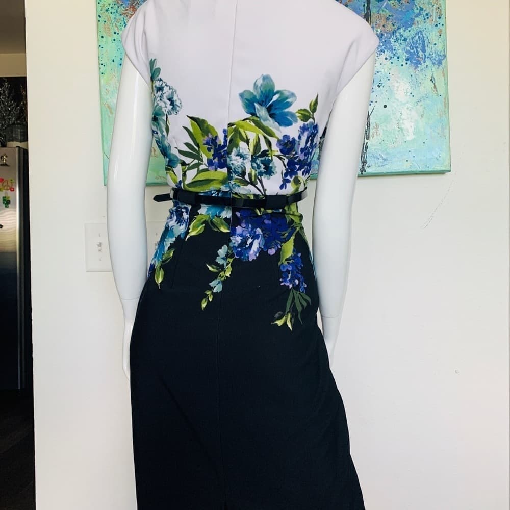 🆕 Connected Apparel‎ Women's Floral dress - Thumbnail 6