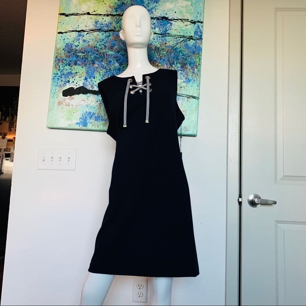 Women’s Tommy Hilfiger navy blue dress 04 - 14 - Thumbnail 4