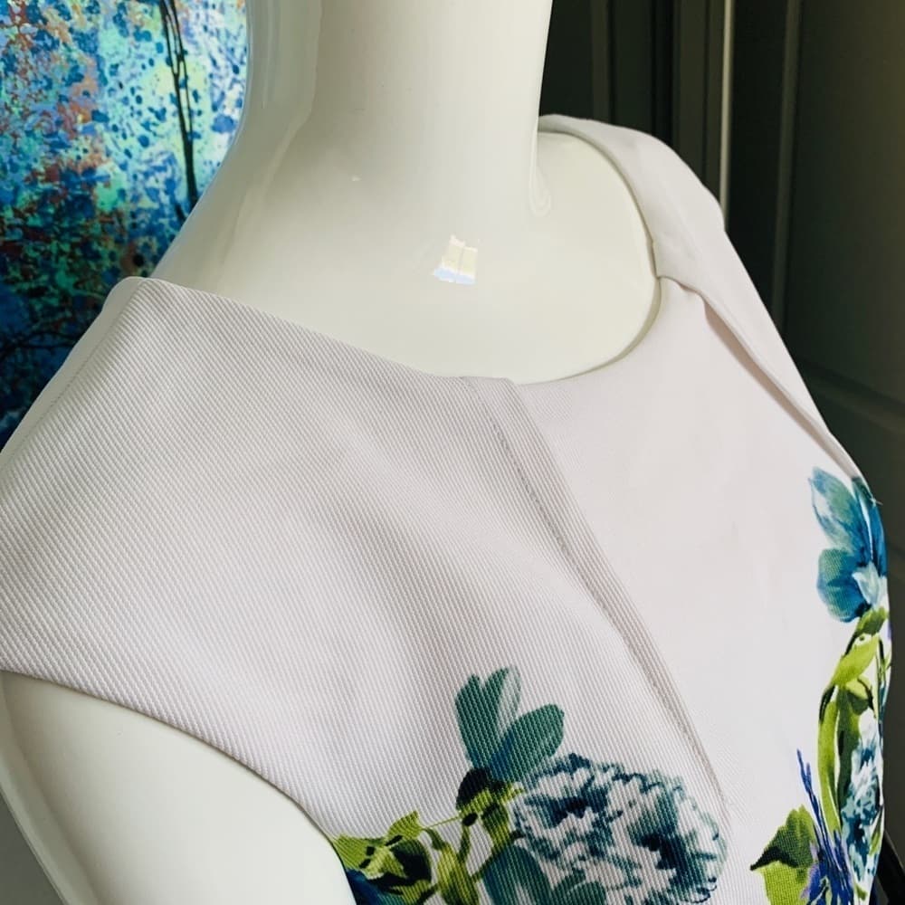 🆕 Connected Apparel‎ Women's Floral dress - Thumbnail 4