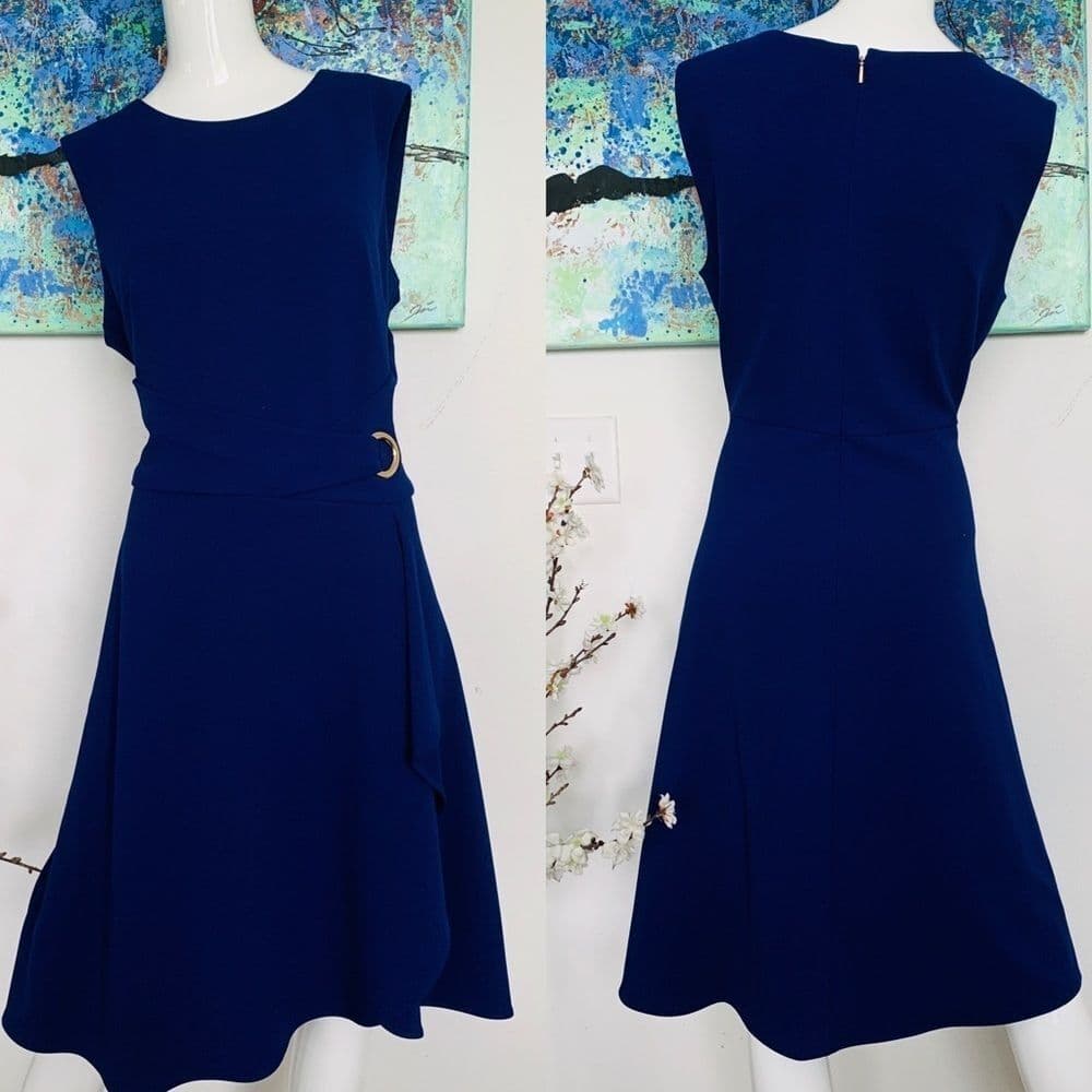 DKNY woman’s blue dress - Thumbnail 2