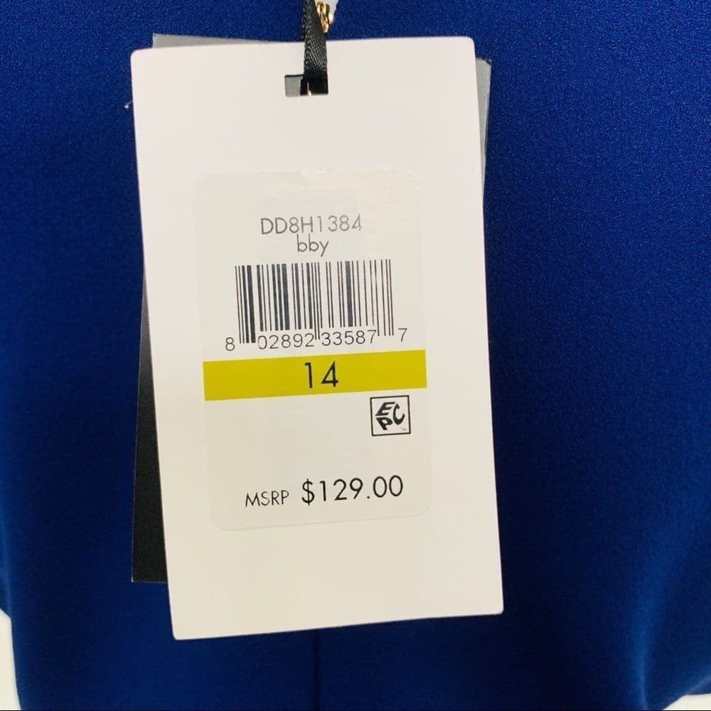 DKNY woman’s blue dress - Thumbnail 7