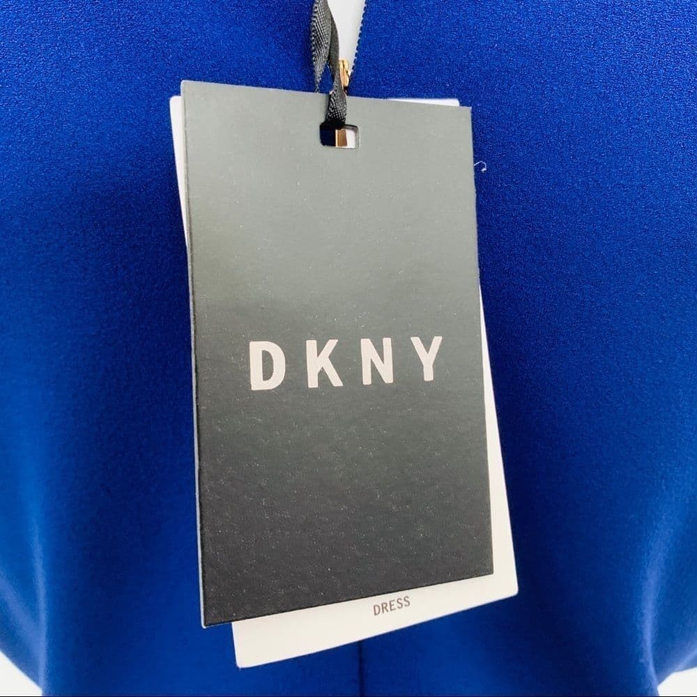DKNY woman’s blue dress - Thumbnail 8