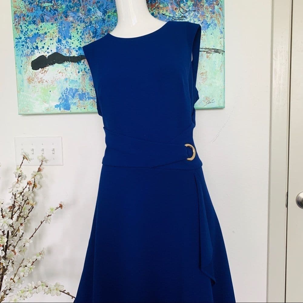 DKNY woman’s blue dress - Thumbnail 5