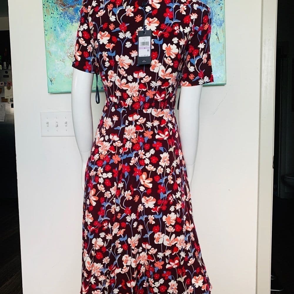 🆕 Tommy Hilfiger Women's Floral Dress - Thumbnail 2