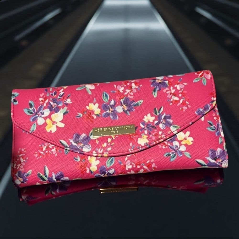 Women’s Adrienne Vittadini Floral pink Wallet